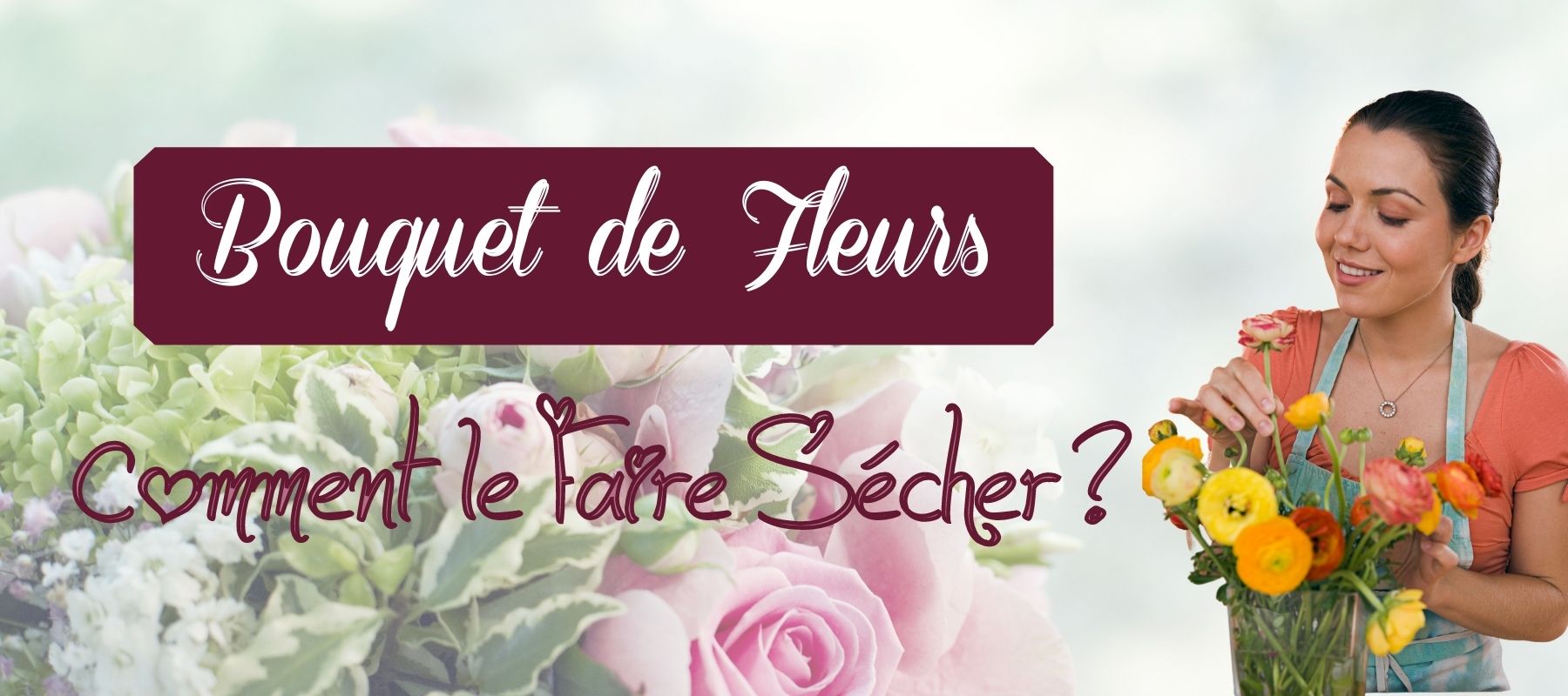 comment faire sécher fleurs