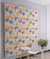 Mur de Fleurs Bleu en Douceur