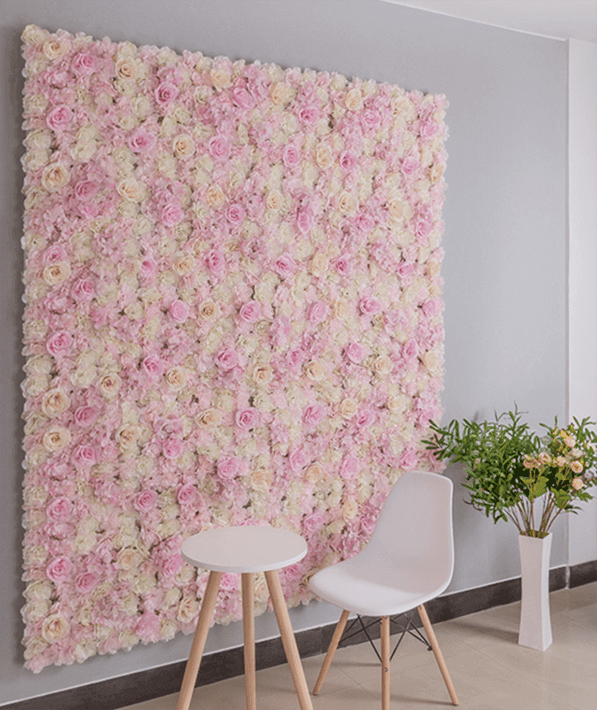 Mur de Fleurs Mariage