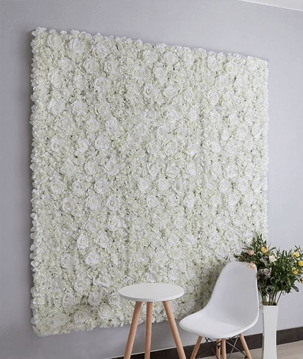 Mur de Fleurs   Blanche Unie