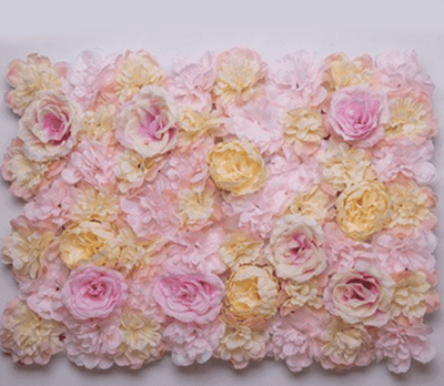 Mur de Fleurs Composition de Rose