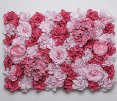 Mur de Fleurs Amour Passionnel