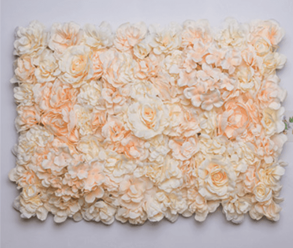 Mur de Fleurs Orangé