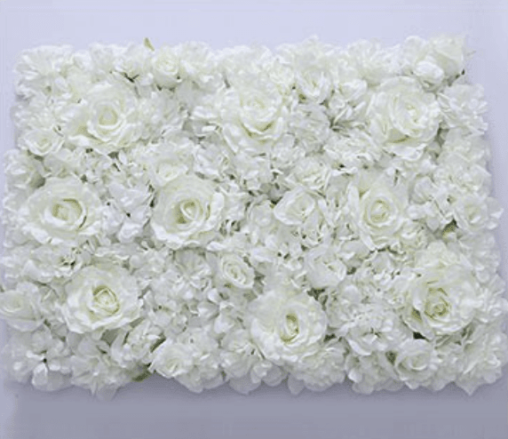 Mur de Fleurs   Blanche Unie