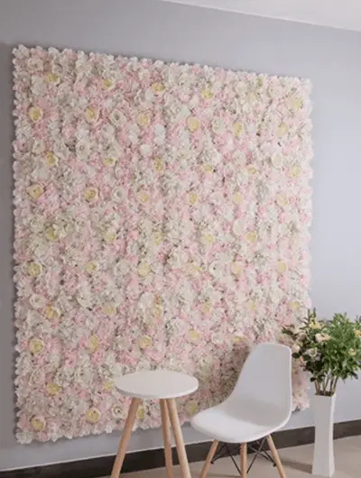 Mur de Fleurs Composition Florale