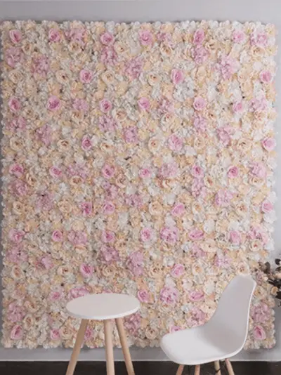 Mur de Fleurs Champêtre