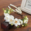 Couronne De Fleurs Blanches Pour Communion