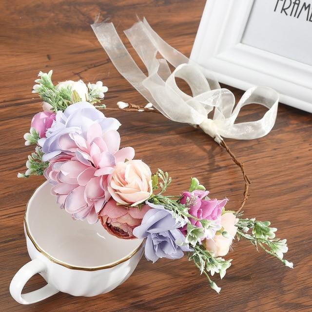 Couronne De Fleur Pour Evjf