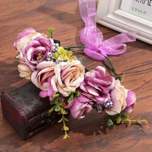 Couronne De Fleur Mariage Cheveux