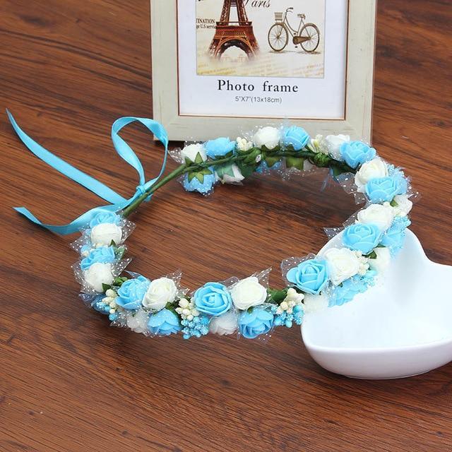 Couronne De Fleurs Petite Fille Mariage