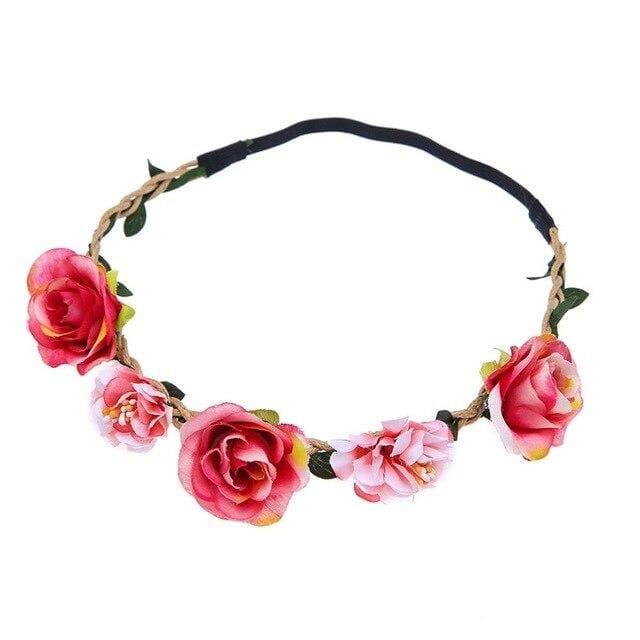 Couronne De Fleurs Cheveux Petite Fille