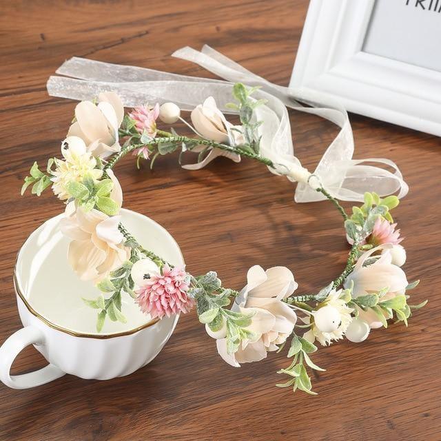 Couronne De Fleurs Enfant Mariage