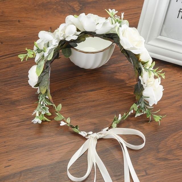 Couronne De Fleur Bapteme Fille